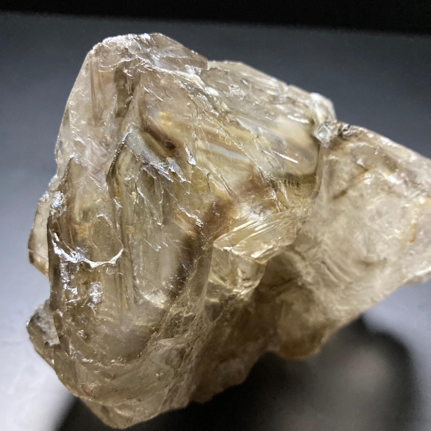 Natural Elestial Smoky Quartz Crystal | Raw Quartz | Crystal Healing | Home Decor | Gemstone