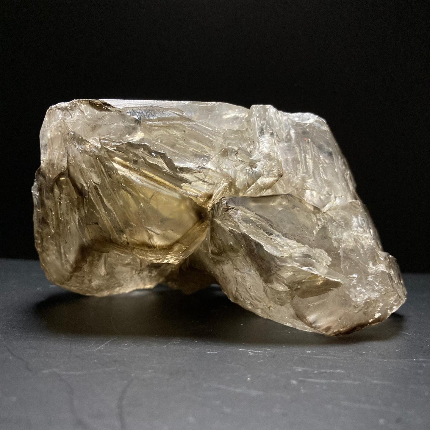 Natural Elestial Smoky Quartz Crystal | Raw Quartz | Crystal Healing | Home Decor | Gemstone