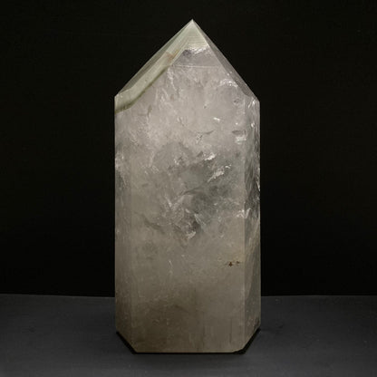 Natural Phantom Quartz Obelisk | Crystal Healing | Home Decor