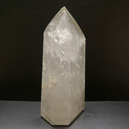 Natural Phantom Quartz Obelisk | Crystal Healing | Home Decor