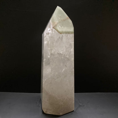 Natural Phantom Quartz Obelisk | Crystal Healing | Home Decor