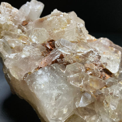 Natural Cathedral Quartz Crystal | Lemurian Quartz | Hematite Encrustations | Crystal Healing | Home Decor | Gemstone