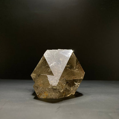 Natural Biterminated Smoky Twin Quartz Crystal | Lemurian Quartz | Rutile Quartz | Crystal Healing | Home Decor | Gemstone